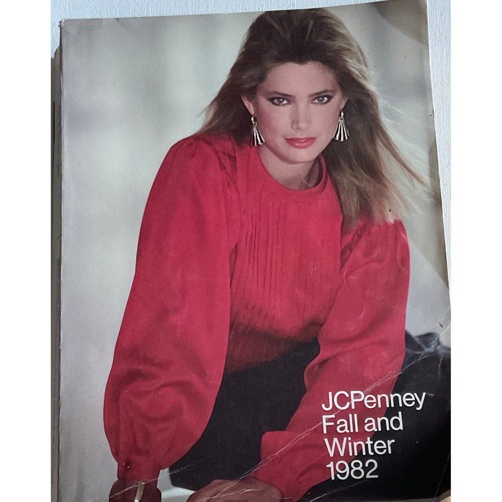 Vtg JC Penney fall winter '82 catalog retro men's women's kids home fashion 80s